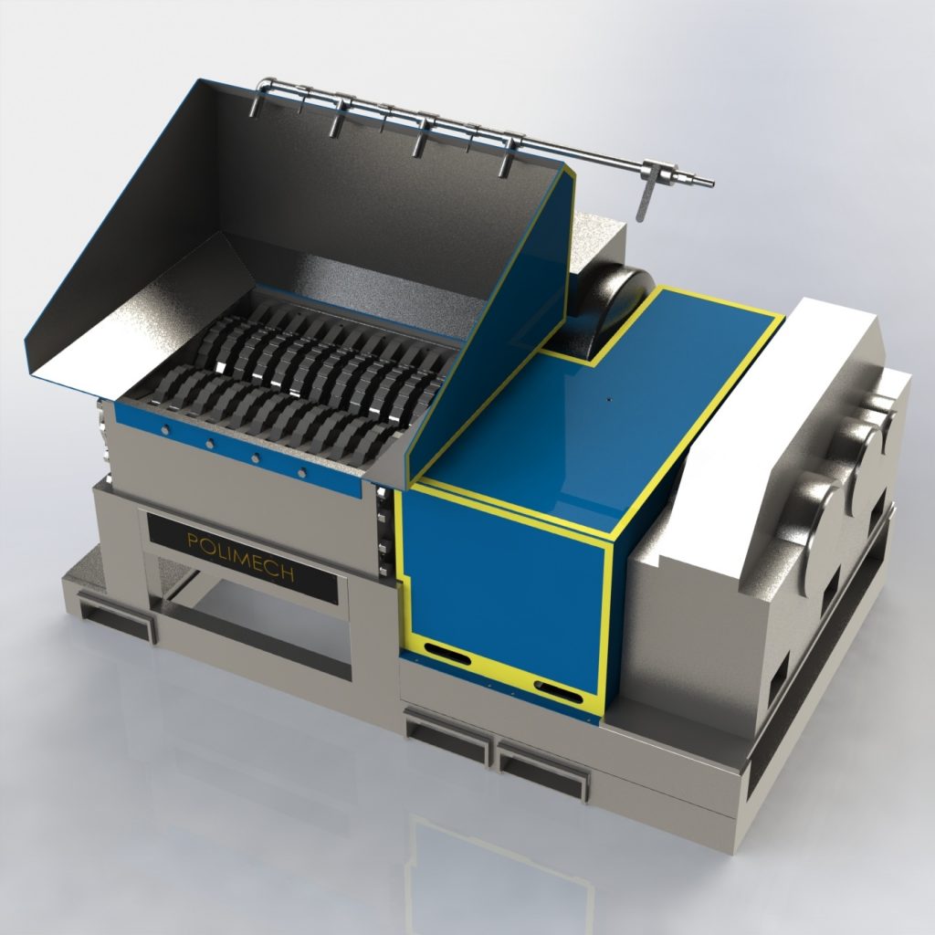 Оборудование для переработки пластика. Шредеры для пластика